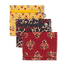 India Block Print Cloth Trifold Wallet