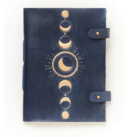 India Indukala Moon Phase Leather Journal, India