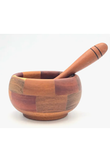 Nicaragua Tropical Multi-Hardwood Mortar & Pestle, Nicaragua