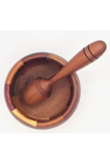 Nicaragua Tropical Multi-Hardwood Mortar & Pestle, Nicaragua