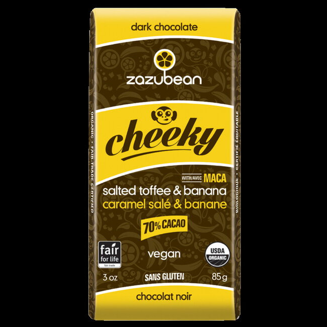 Zazubean Cheeky - Salted Toffee & Banana 85g