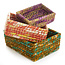 Bangladesh Rectangular Chindi Basket
