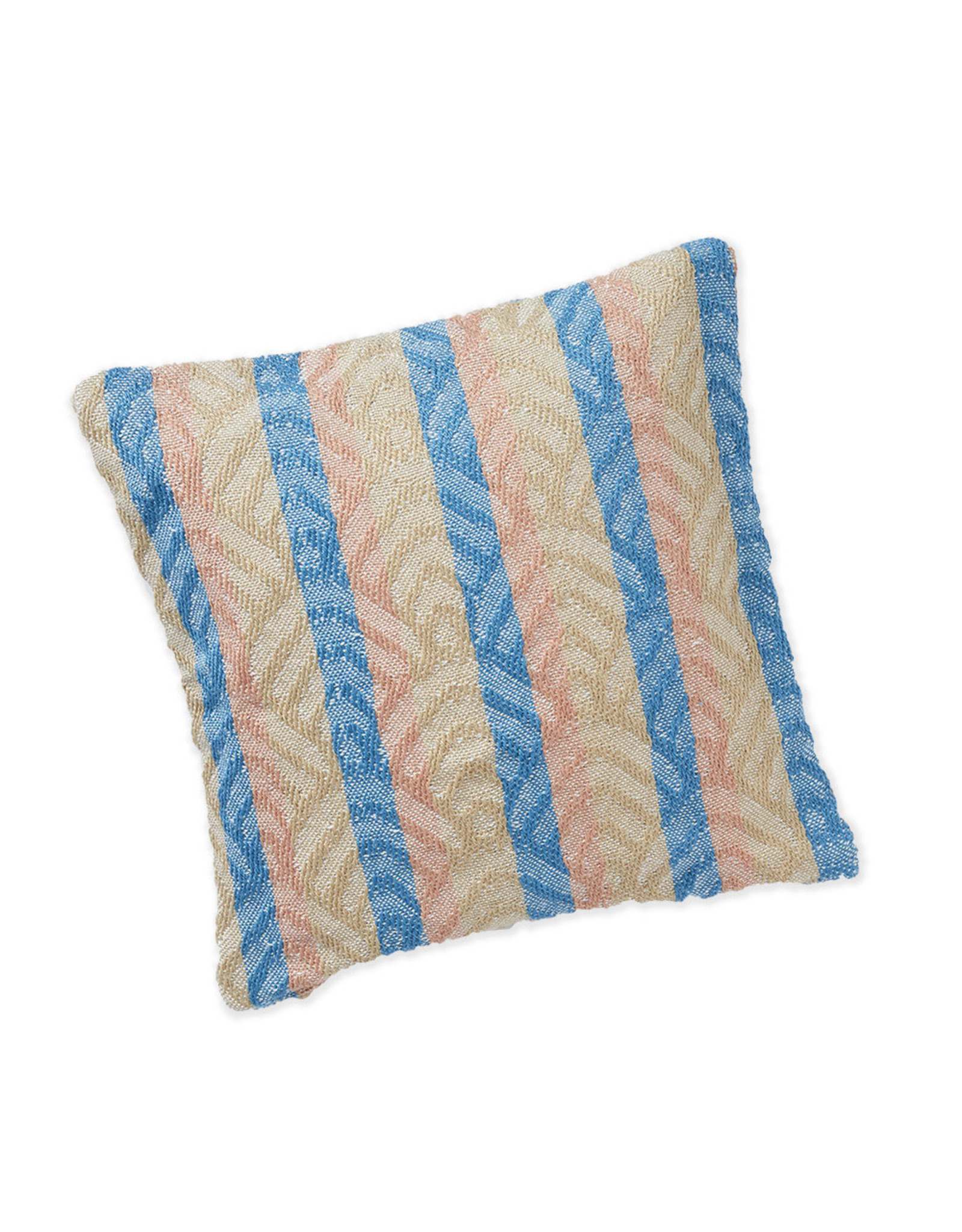 India Seashell Recycled PET Bottle Pillow, India