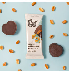 Theo - Milk Chocolate Peanut Butter Cups, 38g