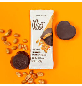 Theo - Dark Chocolate Peanut Butter Cups, 38g