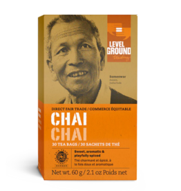 India Level Ground Bagged Chai Tea, 40g