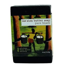 AFTS Shea Butter Black Soap, 4oz