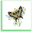 Vietnam Quilled Card - Swallowtail Butterfly