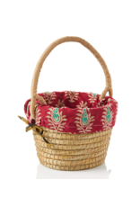 Bangladesh CLEARANCE Mini Handled Chindi Basket, Bangladesh