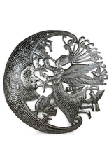 Haiti CLEARANCE Angel & Moon Celestial Cut Metal, Haiti