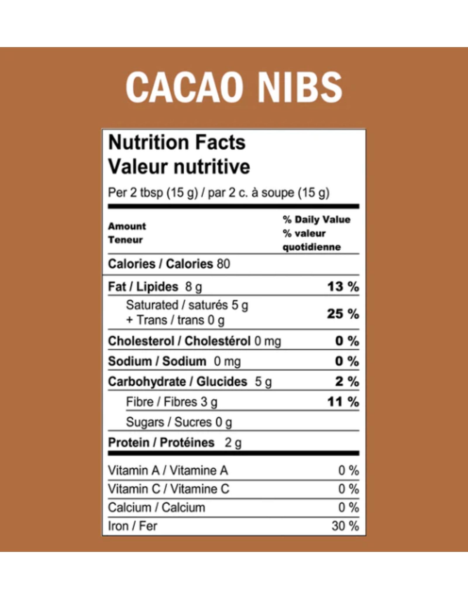 Colombia Premium Organic Cacao Nibs