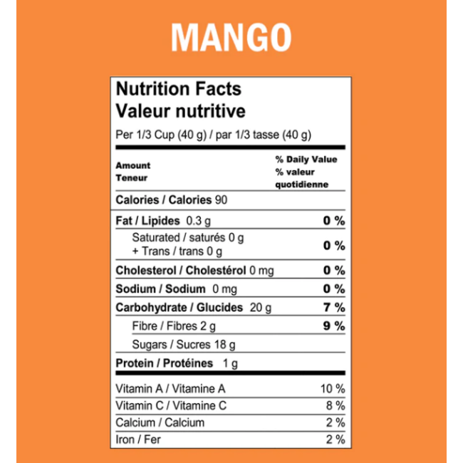Organic Dried Mango