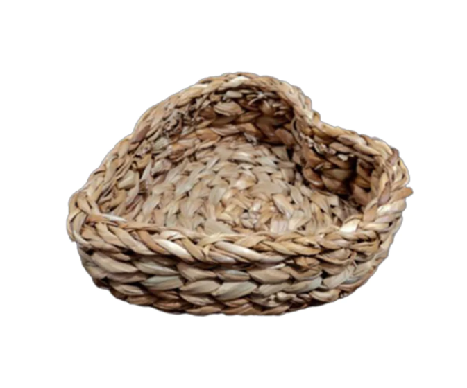 Alaya Heart Shaped Basket, Bangladesh Village Goods