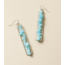 Rajiyah Amazonite Linear Drop Earrings