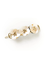 India Aiyana Mother of Pearl Hair Barrette, India