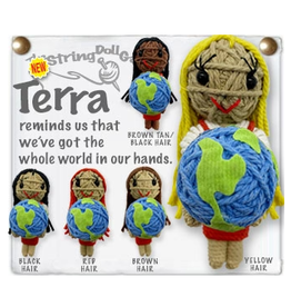 Thailand String Doll Keychain - Terra, Thailand