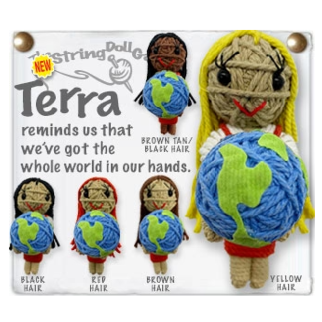 String Doll Keychain - Terra