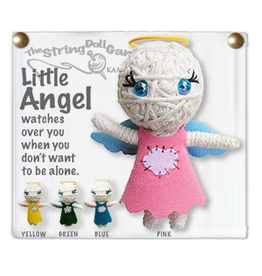 Thailand String Doll Keychain - Little Angel, Thailand