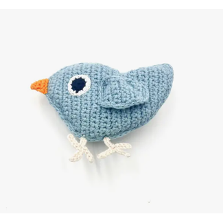 Bangladesh Crochet Rattle - Little Blue Bird