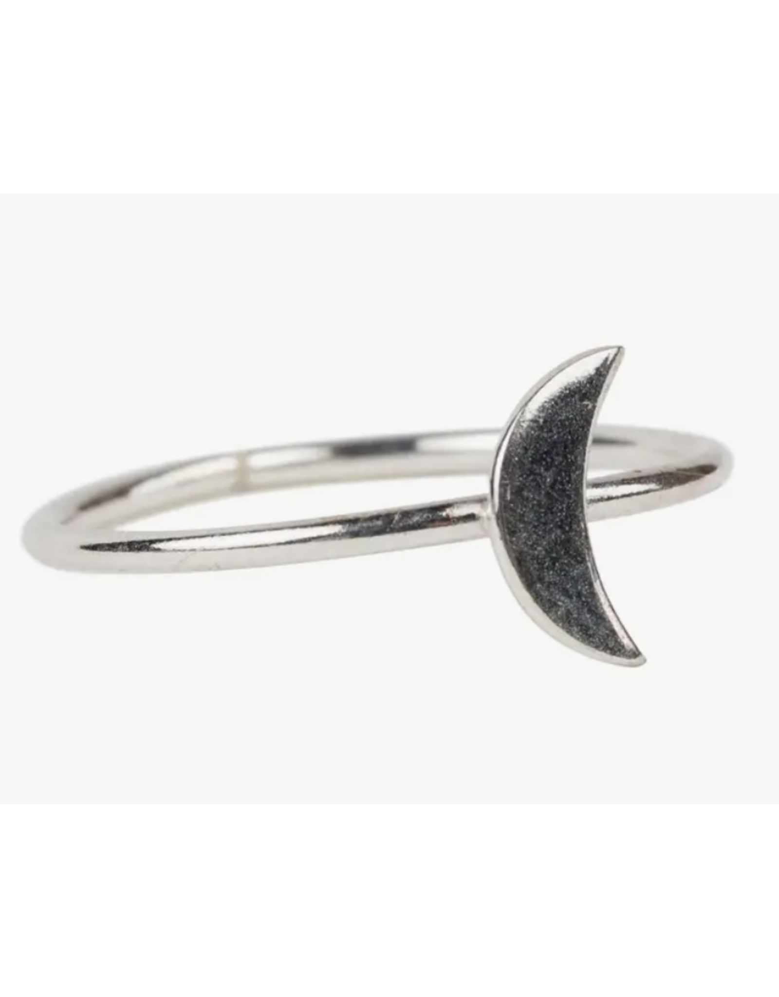 India Crescent Moon Ring (silver), India