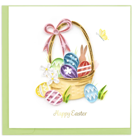 Vietnam Quilled Easter Basket Card, Vietnam