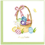 Vietnam Quilled Card - Easter Basket
