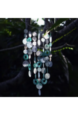 Indonesia Blue Inverted Arch Capiz Chime
