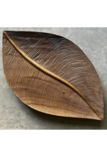 Indonesia Leaf Suar Wood Tray, Indonesia