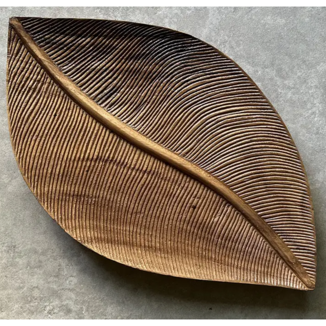 Leaf Suar Wood Tray