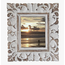 Indonesia White Wash Wood Photo Frame (5x7)