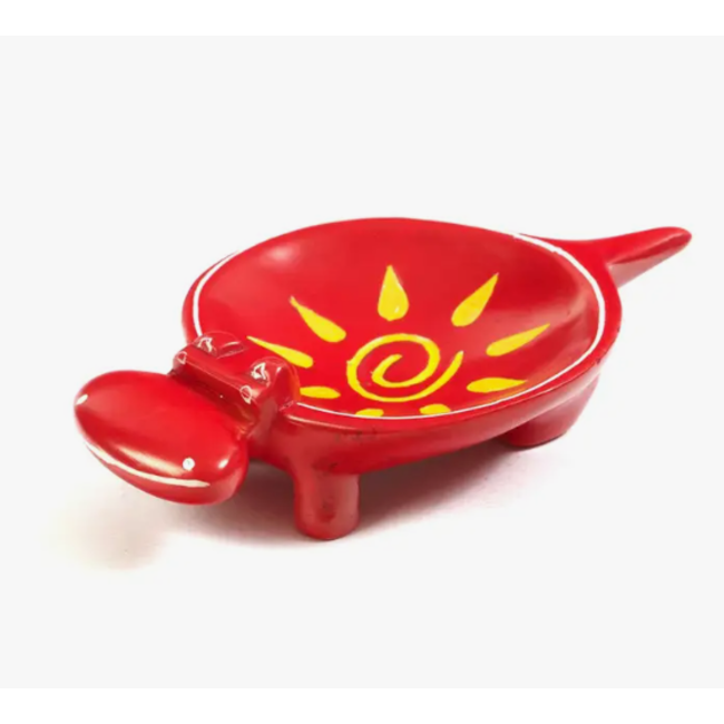 Soapstone Hippo Dish