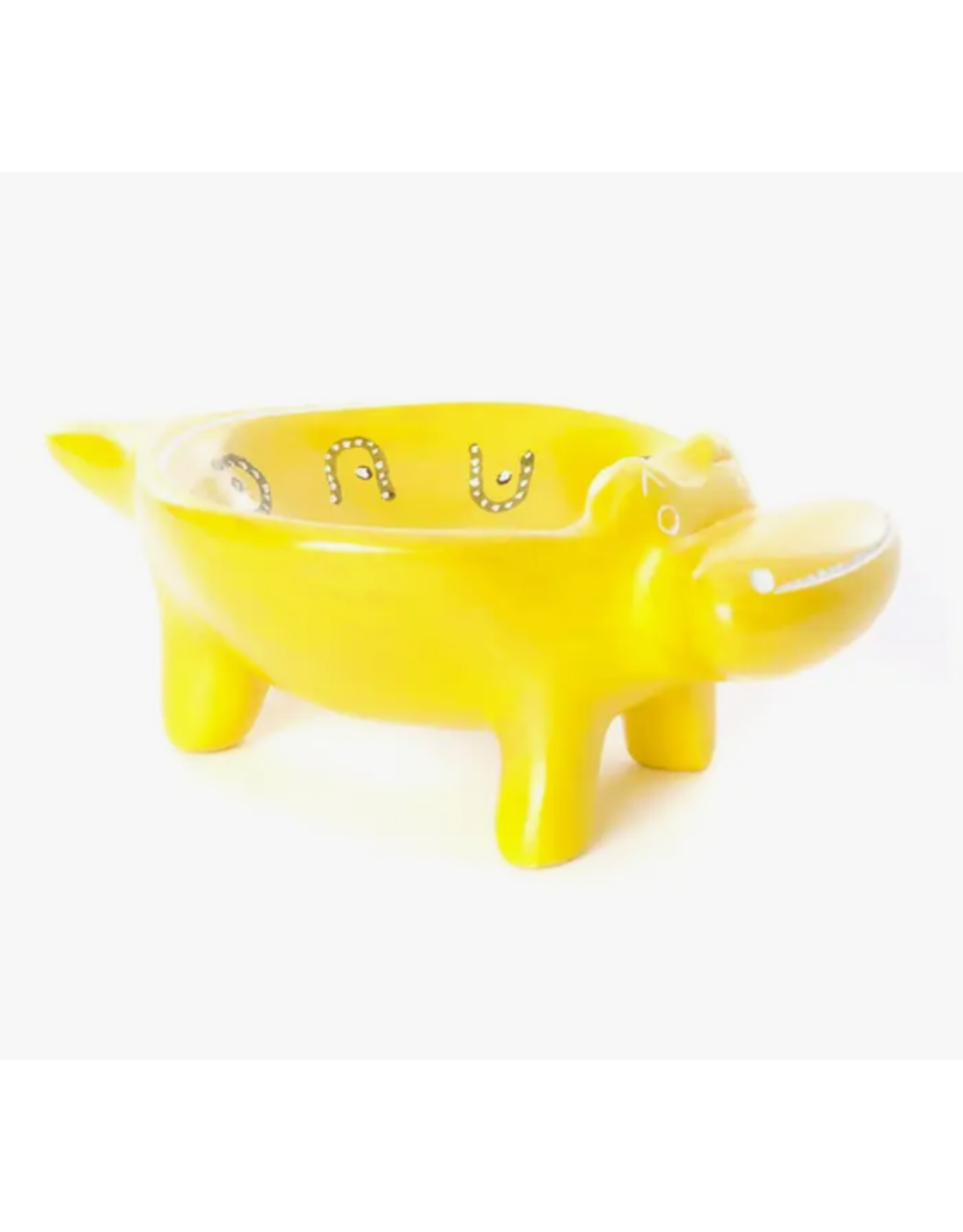 Kenya Soapstone Hippo Dish