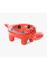 Kenya Soapstone Hippo Dish