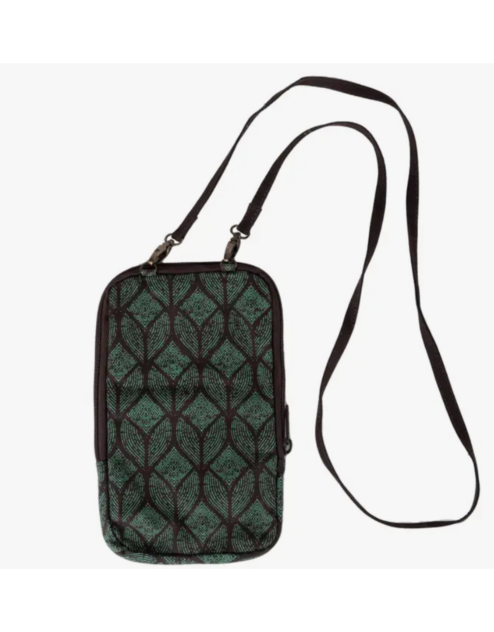 Bangladesh Teal Strobe Festival Crossbody, Bangladesh