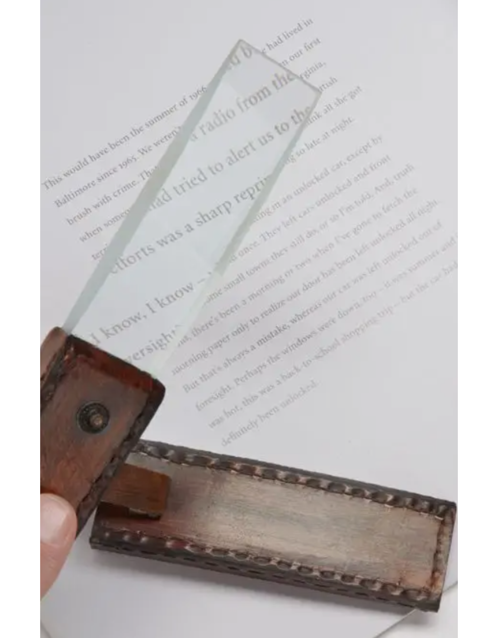 India News Reader Magnifying Glass