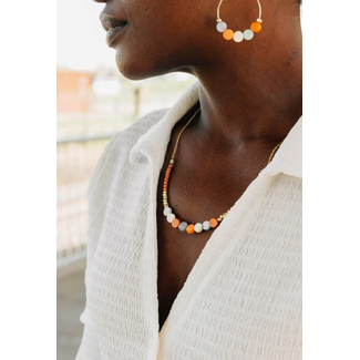 India CLEARANCE Sundown Discs Necklace