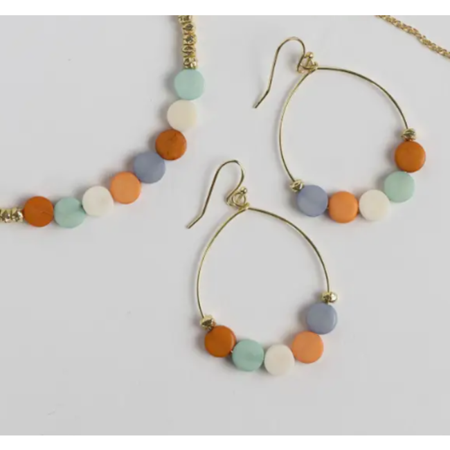 Sundown Discs Necklace