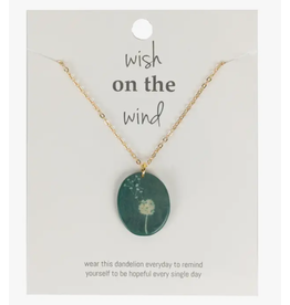 Ecuador Wish on the Wind Tagua Necklace, Ecuador