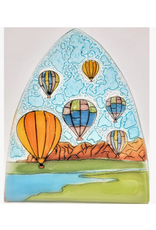 Ecuador Fused Glass Balloon Nightlight, Ecuador