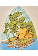 Ecuador Fused Glass Camping Nightlight, Ecuador