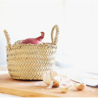 Morocco CLEARANCE Tiny Beldi Straw Basket