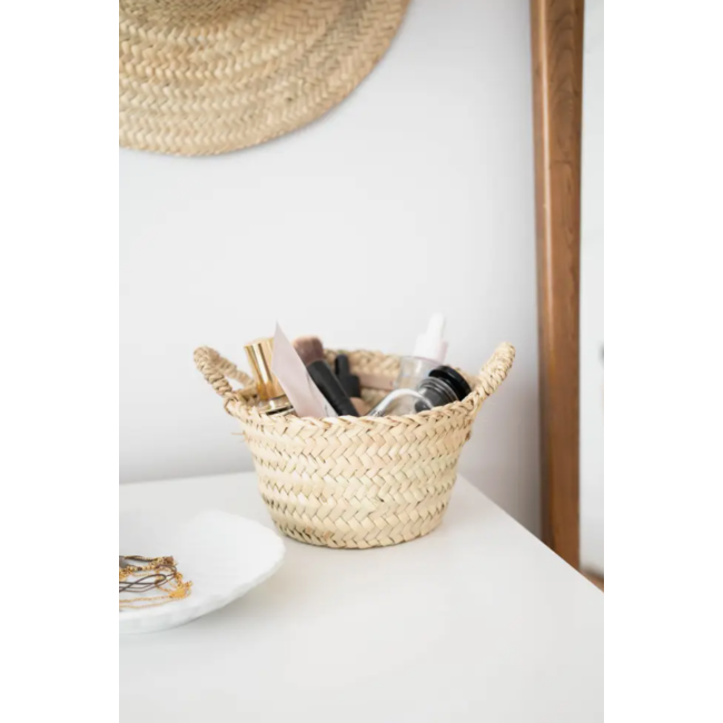 CLEARANCE Tiny Beldi Straw Basket