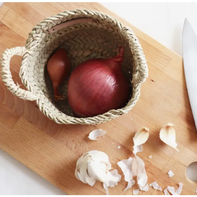 Tiny Beldi Straw Basket