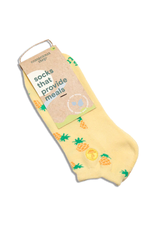 India Ankle Socks That Provide Meals - Pineapples