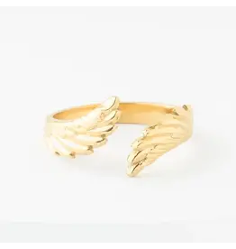 China Birds of the Same Feather Gold Ring, China