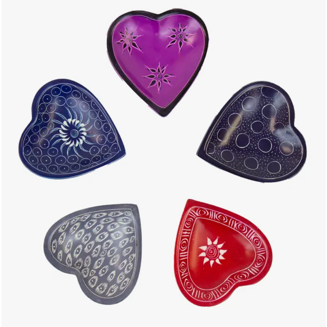 Small Soapstone Heart Bowl