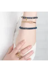China Emperor Blue Beaded Bracelet, China