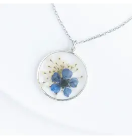 China Forget Me Not Necklace, China