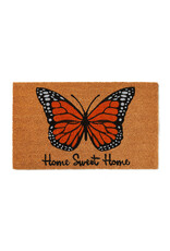 India Butterfly Welcome Mat, India