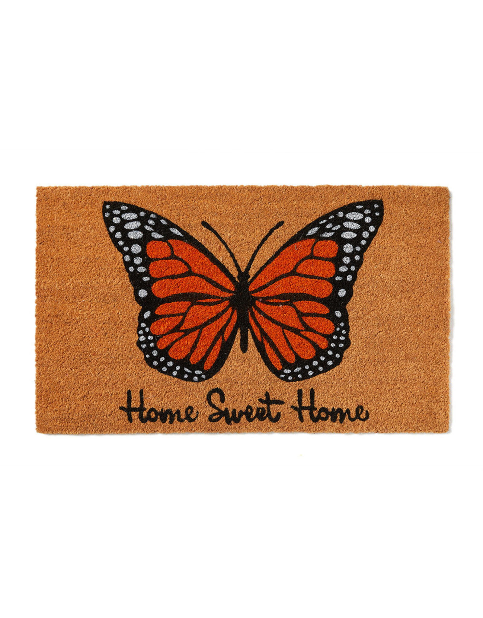 India Butterfly Welcome Mat, India